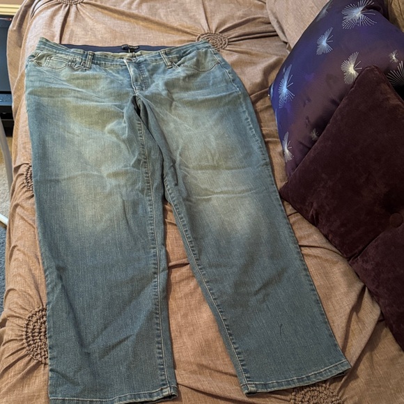 Kim Rogers Light Blue Denim Pants - Picture 2 of 3